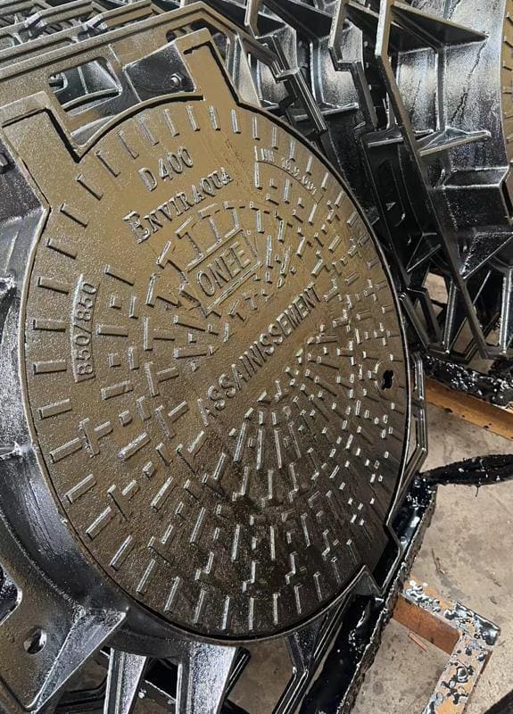 Tampon en fonte ductile D400