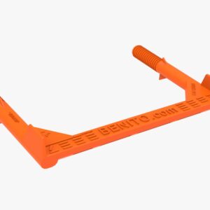 Echelon en acier couvert en polypropylène