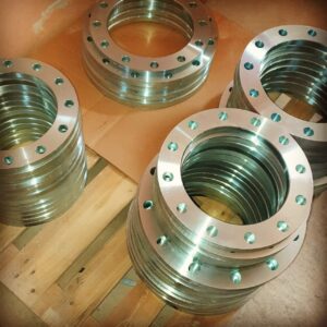 Bride en acier galvanisé